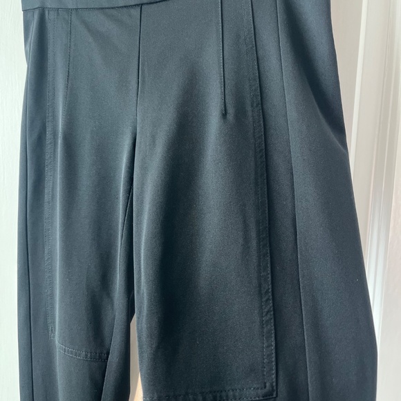 Pinko Black Slim Fit Pants with Ankle Zippers – Made in Italy, Size 40 (US 4) - Picture 9 of 9